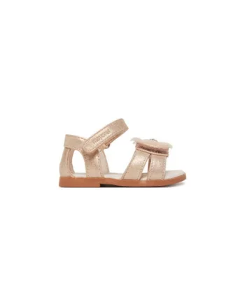 Sandale fete, 41630,  Piele ecologica, Roz, Roz