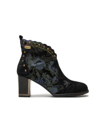 Ghete dama  304356377, Piele naturala, 38 EU, Albastru