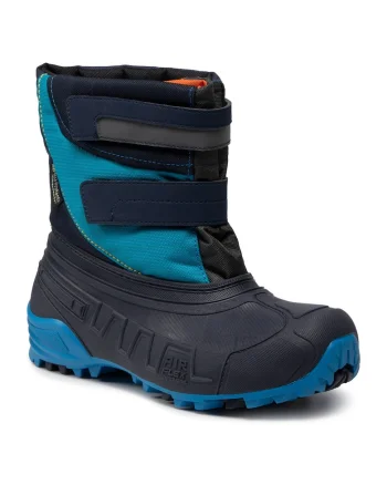 Ghete Copii  HYBRID02-VAR.01ZT, Textil, 38-39 EU, Bleumarin/Albastru