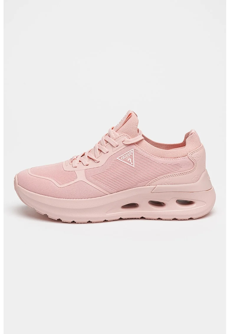 Pantofi sport cu talpa masiva, Roz pastel