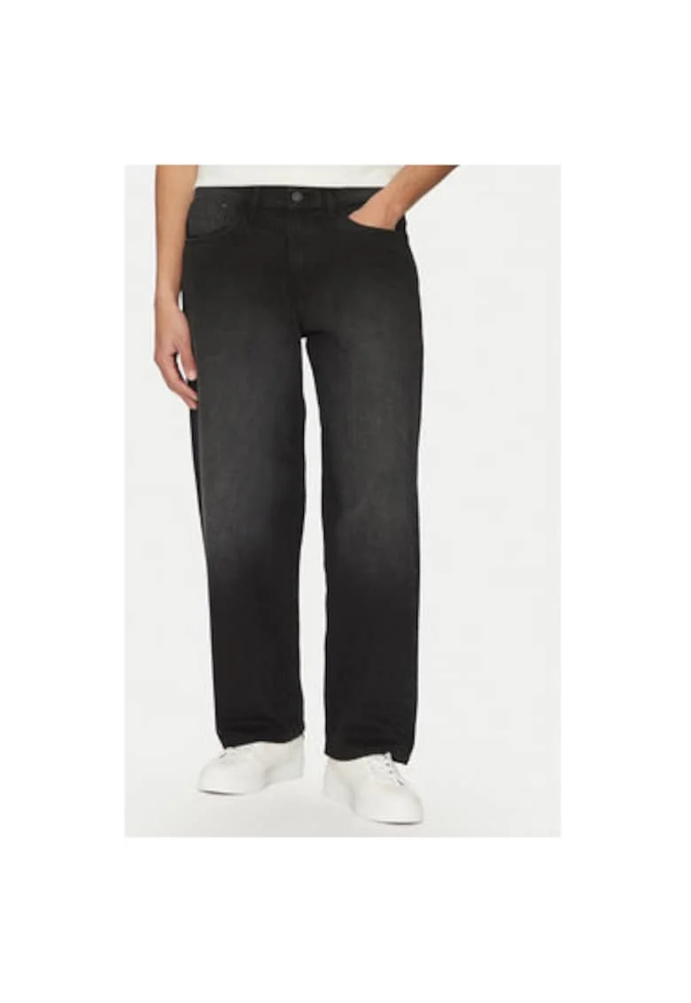 Pantaloni barbati  20718404, Bumbac/Elastan, Negru, Negru