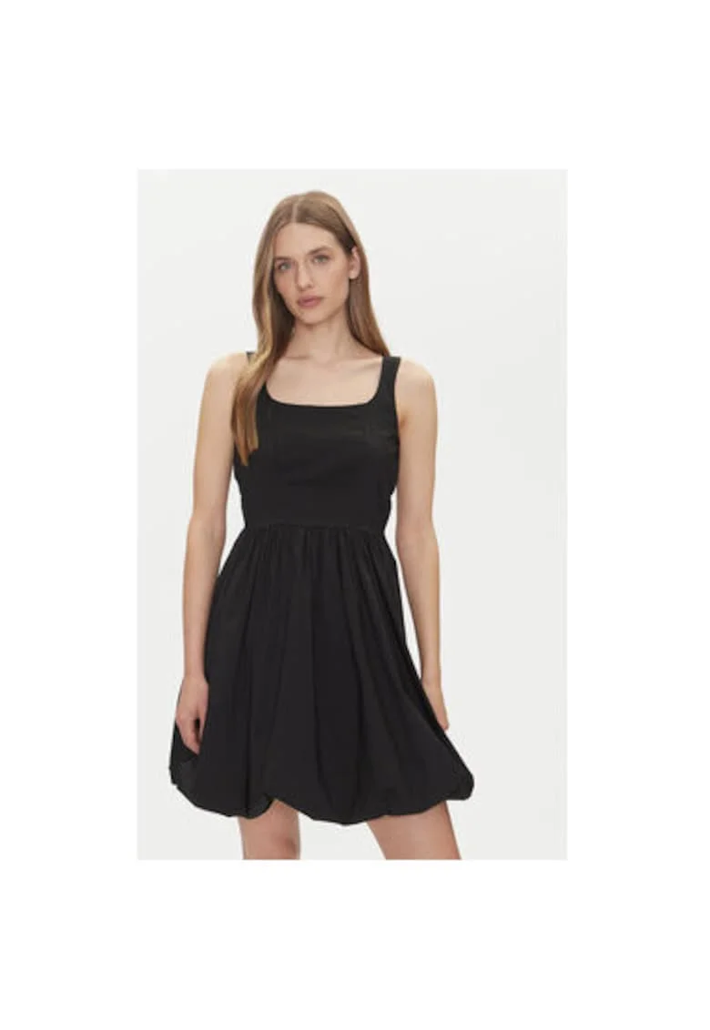 Rochie de vara dama  15350930, Bumbac/Poliester, XL INTL, Negru