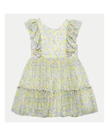 Rochie de vara fete Abel Lula, 5046, Poliester/Elastan, 14 ani, Verde