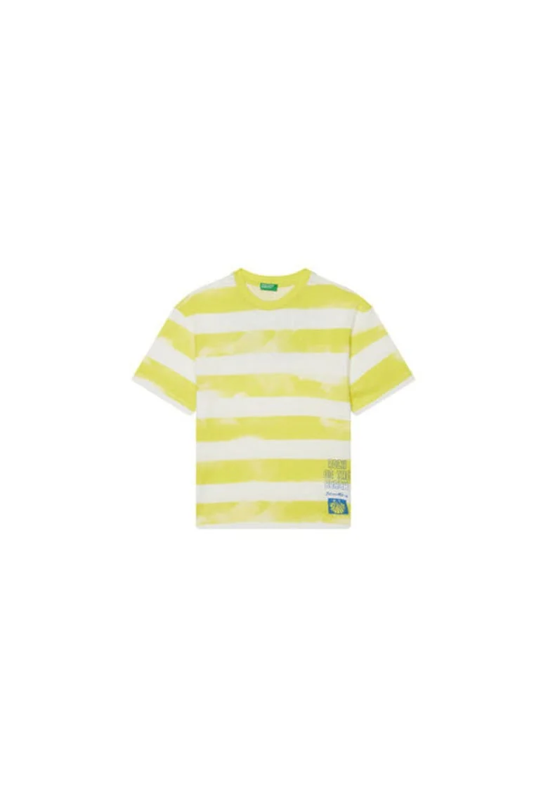 Tricou pentru baieti  3SL3C10P5, Bumbac, Galben, Galben