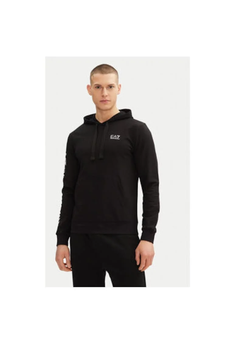Hanorc barbati  Emporio Armani, 7M000569 AF13512, Bumbac, Negru, Negru