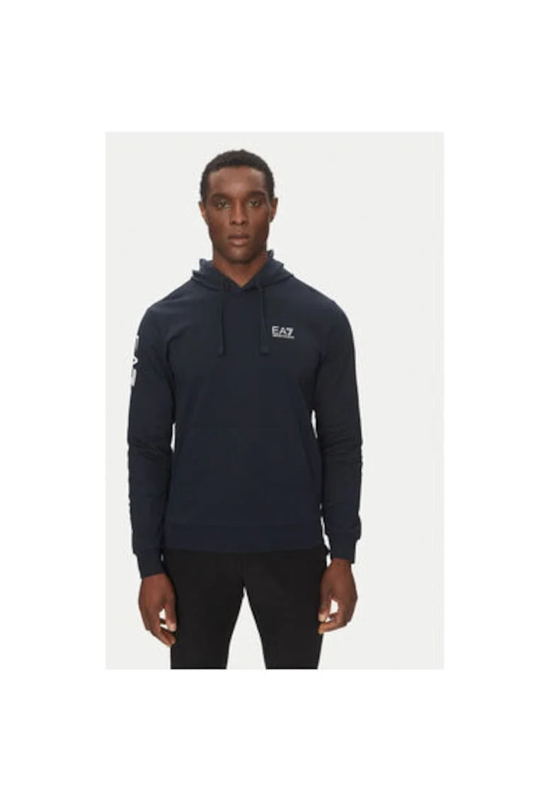 Hanorc barbati  Emporio Armani, 7M000569 AF13512, Bumbac, Bleumarin, Bleumarin