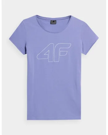 Tricou dama,  302882311, Bumbac, Violet
