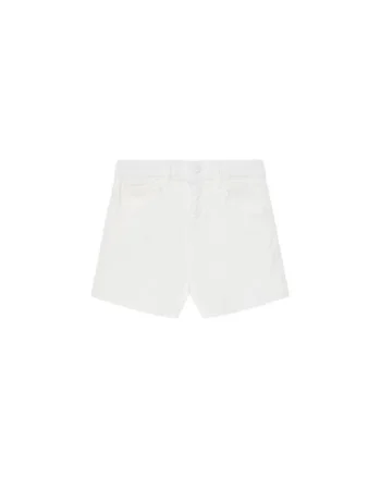 Pantaloni scurti din denim pentru fete, albi