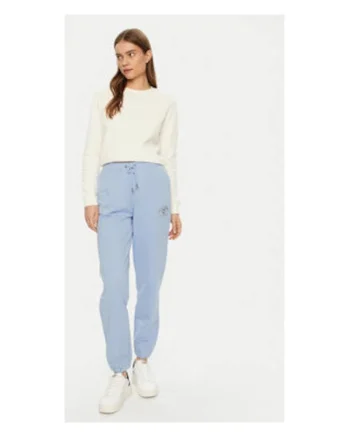 Pantaloni sport conici cu talie ajustabila