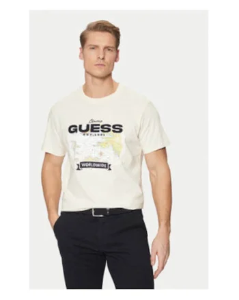 Tricou de bumbac cu imprimeu grafic si logo