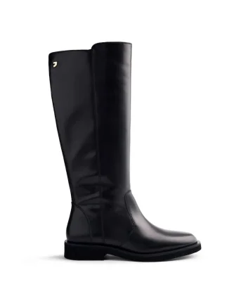 Cizme de piele Henriette, Negru
