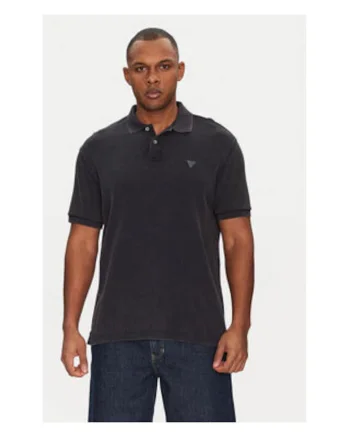 Tricou cu guler polo din bumbac organic