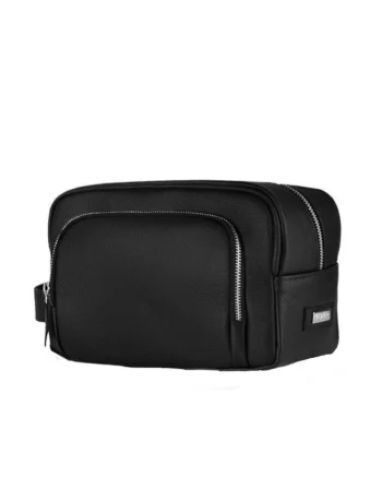 Geanta accesorii din piele naturala  SK04 negru