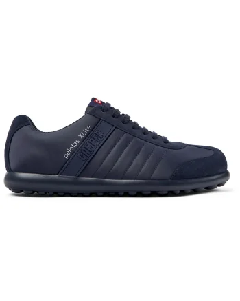 Pantofi sport cu garnituri de piele intoarsa Pelotas XL 26727, Albastru inchis