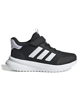 Pantofi sport X_PLRPATH cu velcro, Alb/Negru