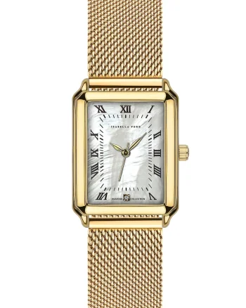 Ceas quartz cu diamant, Auriu