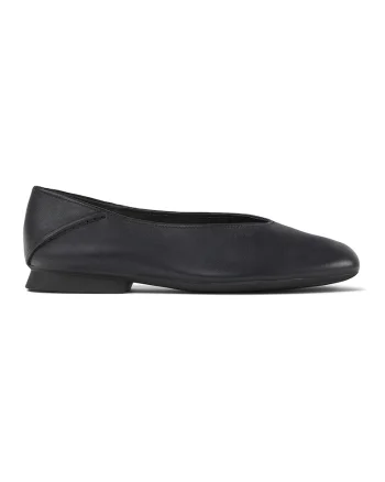 Balerini din piele Casi Myra w2, Negru