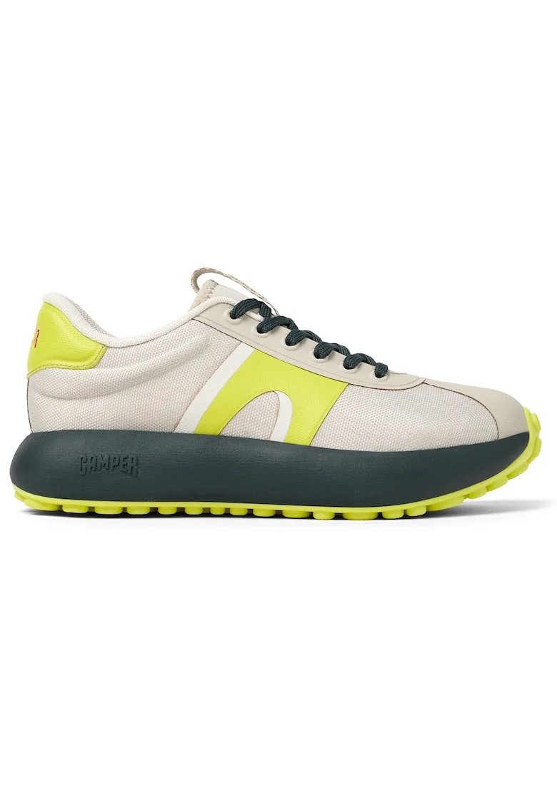 Pantofi sport low-cut 27219 Pelotas Athens, Galben/Grej