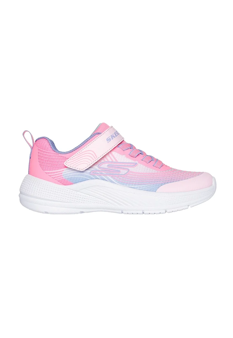 Pantofi sport cu velcro Microspec Advance, Lila/Roz