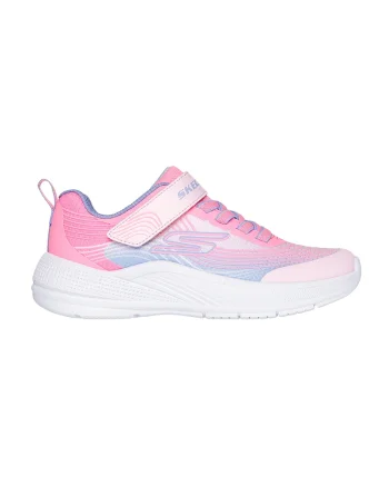 Pantofi sport cu velcro Microspec Advance, Lila/Roz