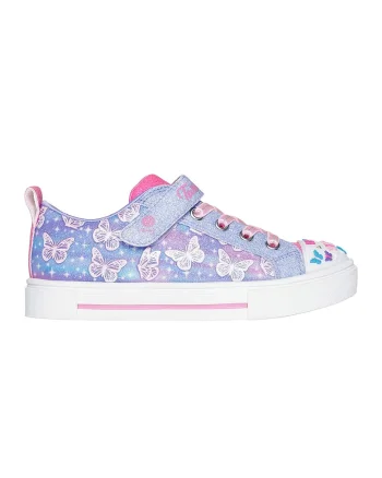 Tenisi cu model cu fluturi Twinkle Sparks, Lila/Roz
