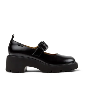 Pantofi Mary Jane de piele Milah, Negru