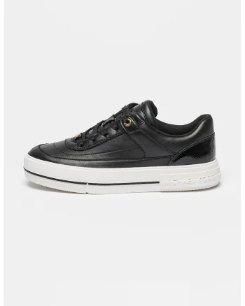 Pantofi sport low-top flatform Aurora, Negru stins