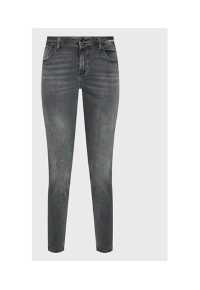Blugi skinny cu talie medie 0000300970089