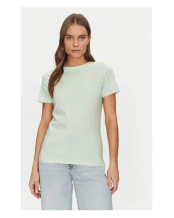 Tricou slim fit din bumbac organic