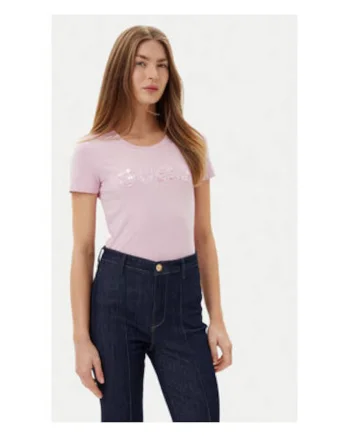 Tricou slim fit din amestec de bumbac organic