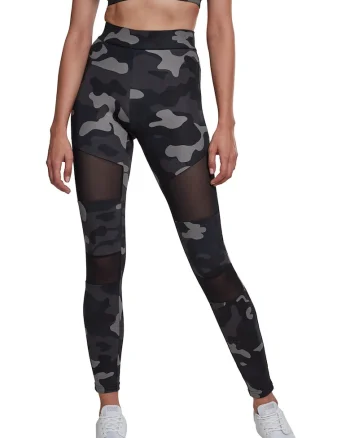 Colanti cu model camuflaj, Negru/Gri/Bleumarin