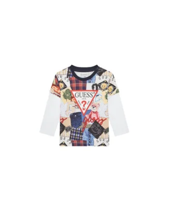 Bluza cu maneci lungi si imprimeu