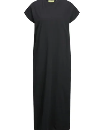 Rochie dama  12263240, Bumbac organic, Negru, Negru