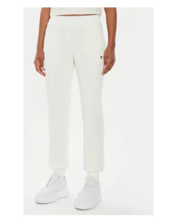 Pantaloni de trening din amestec de modal cu banda elastica in talie