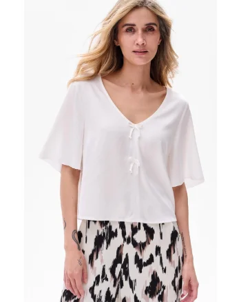 Bluza Cu Guler Rotund Riki