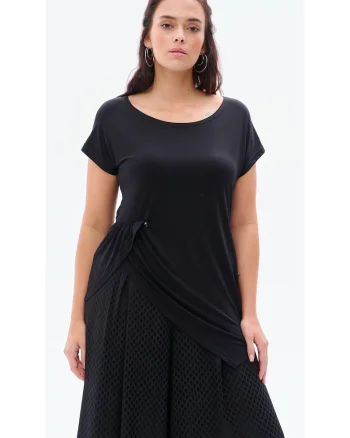 Tricou asimetric Activia