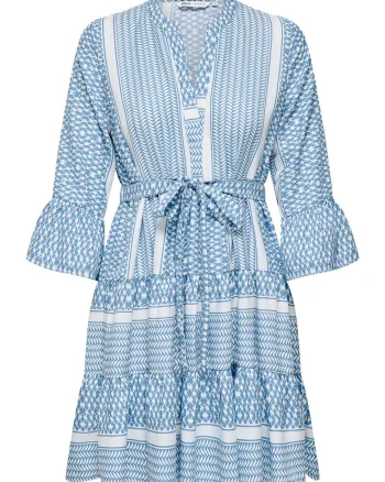 Rochie de vara dama  15219486, Poliester reciclat, Albastru, Albastru