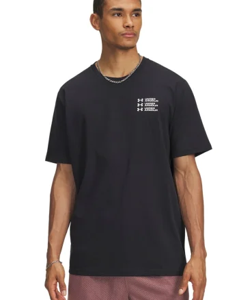Tricou regular fit cu decolteu la baza gatului, Negru/Alb murdar
