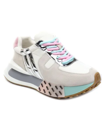 Sneakers dama 3578, Argintiu