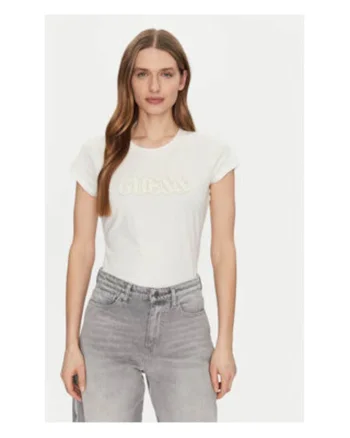 Tricou din amestec de bumbac organic cu logo pe piept