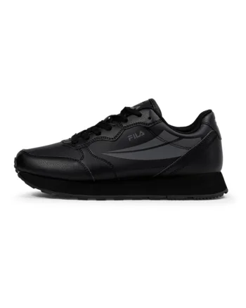 Pantofi sport din piele ecologica cu logo Hypert, Negru/Gri inchis