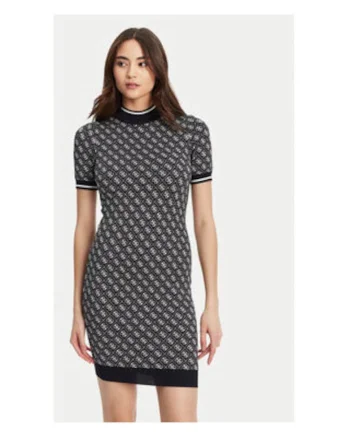 Rochie midi tricotata