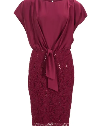 Rochie dama  5AI10900, Poliester, Visiniu