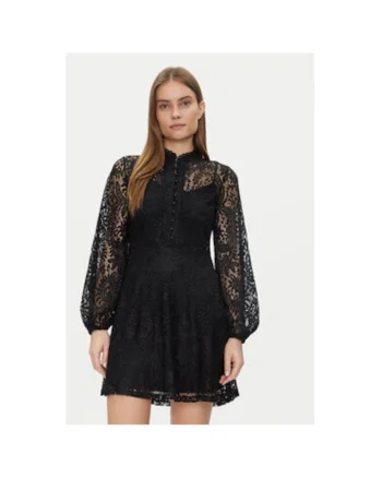 Rochie dama  14109364, Poliester, Negru, Negru