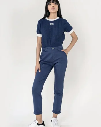 Pantaloni bleumarin Chino  J250 M10 18034, Bleumarin