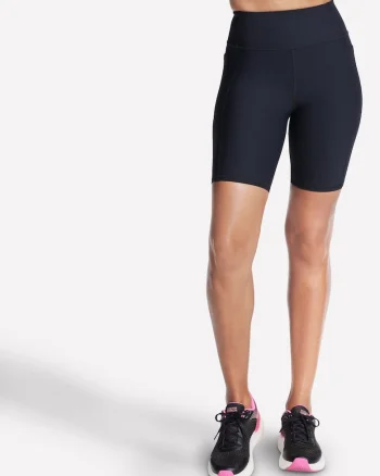 Pantaloni scurti dama  Nylon, Negru