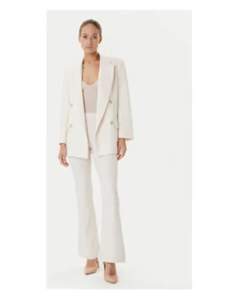 Pantaloni de dama din material textil, cu talie inalta
