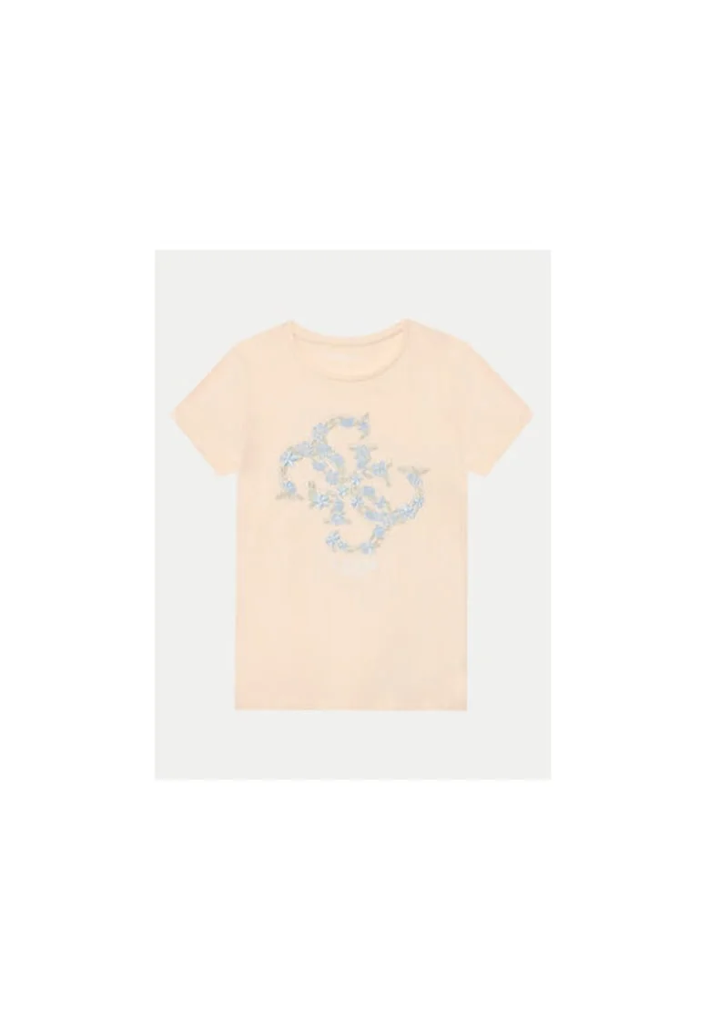 Tricou din amestec de bumbac cu model logo si croiala regular fit