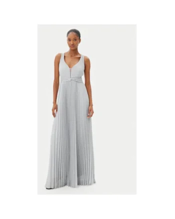 Rochie dama  ACAB002188, Poliester, Argintiu