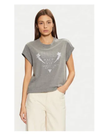 Tricou din bumbac cu logo 0000304595127